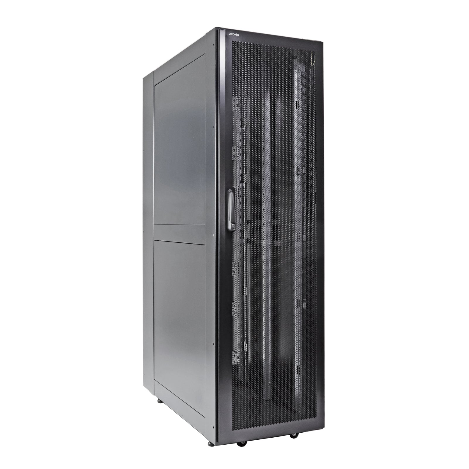 Aeons PF 42U Premium Server Rack Enclosure Cabinet, Extra-Depth, Secure Modular Data Center