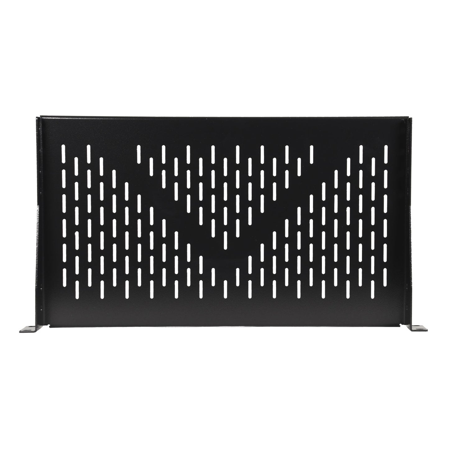 Aeons Premium 1U Server Rack Mount Vented Cantilever Shelf, 10-inch Depth, Heavy Duty, 2-Pack