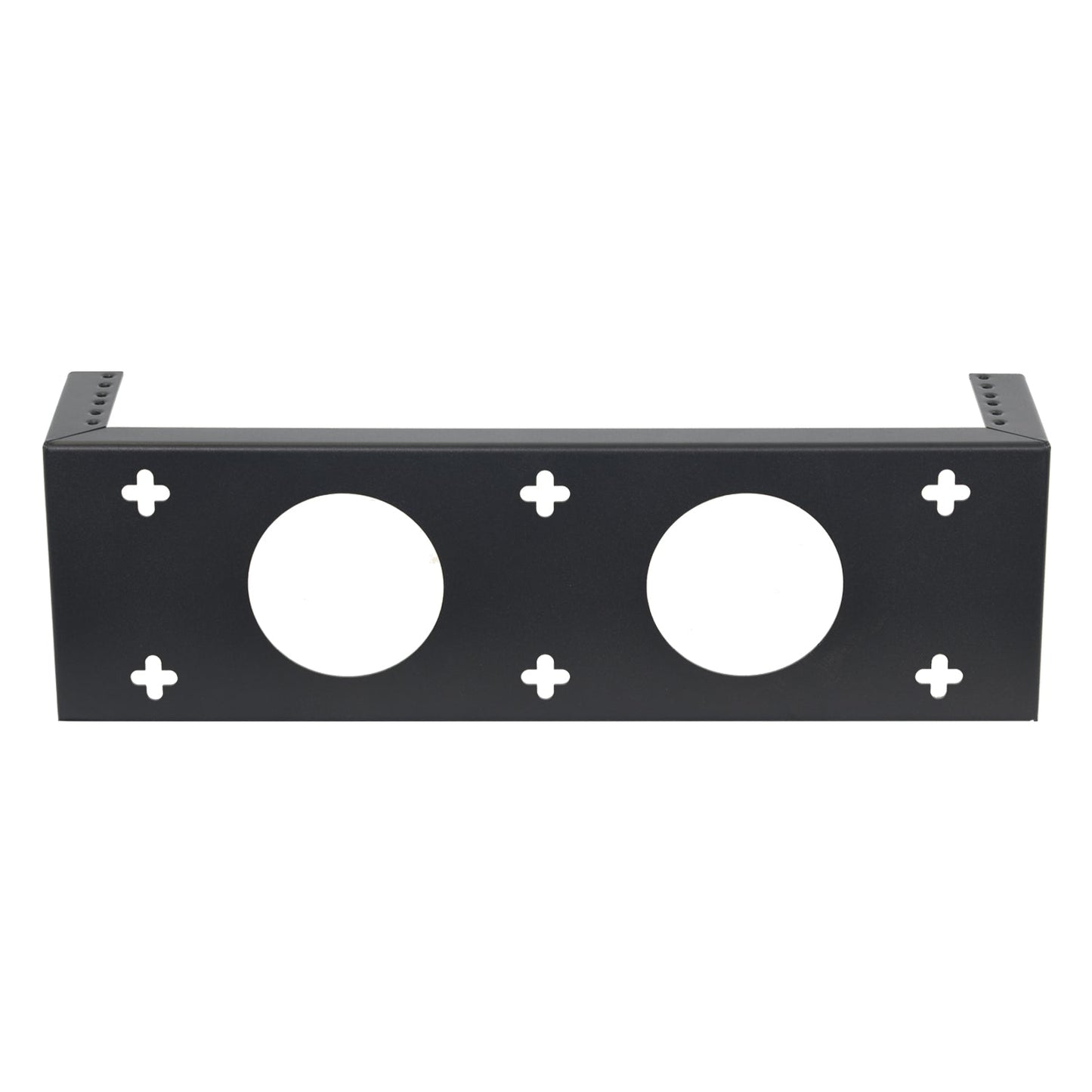 Aeons SBA Series 2U Low-Profile Vertical Wall-Mount Bracket Rack