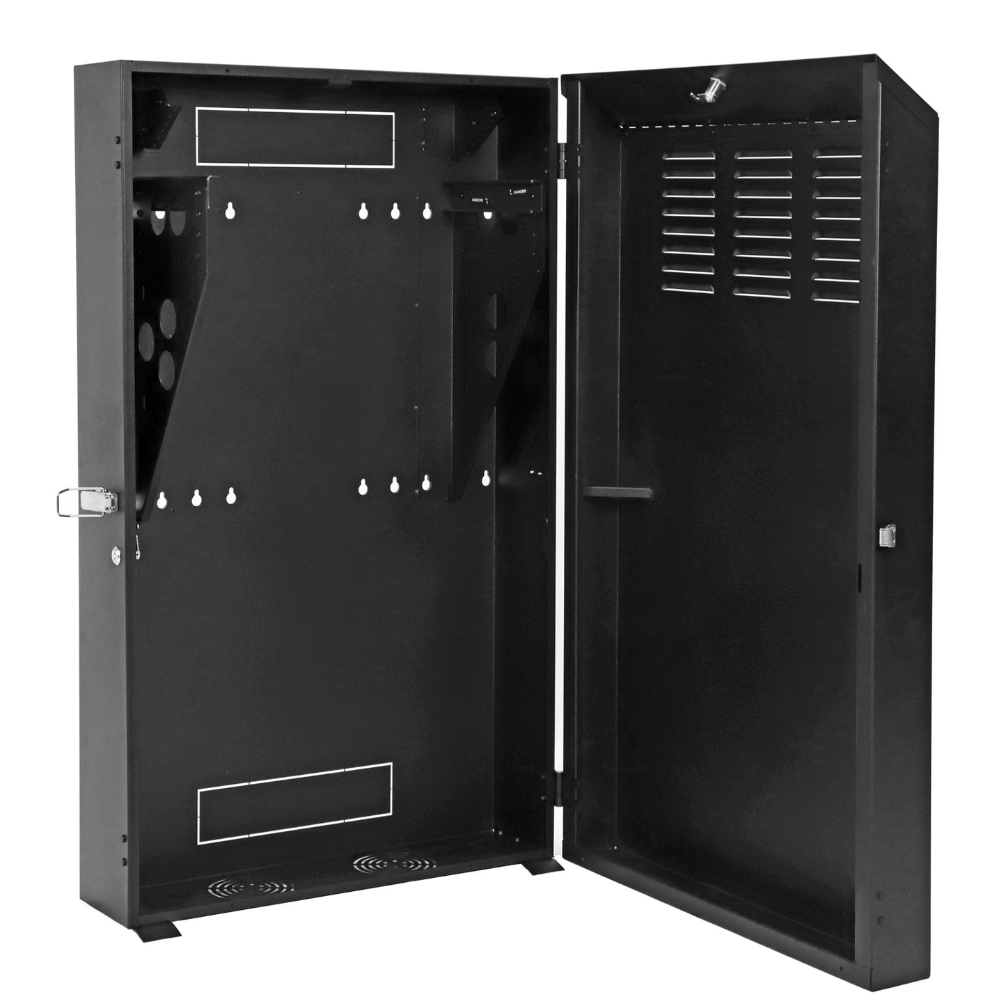 Aeons SWF Series 5U Wall-Mount Rack Cabinet, Extra-Depth, Vertical Mount, Assembled