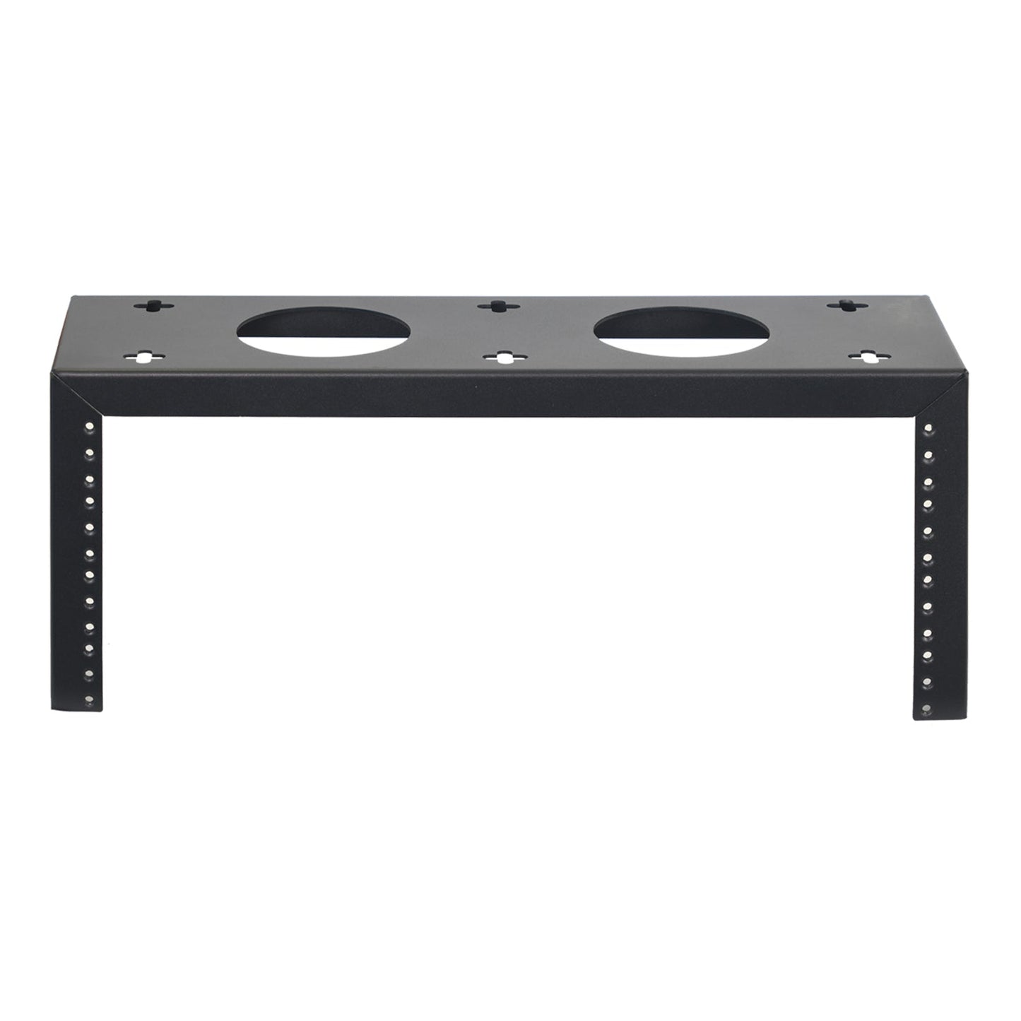 Aeons SBA Series 4U Low-Profile Vertical Wall-Mount Bracket Rack