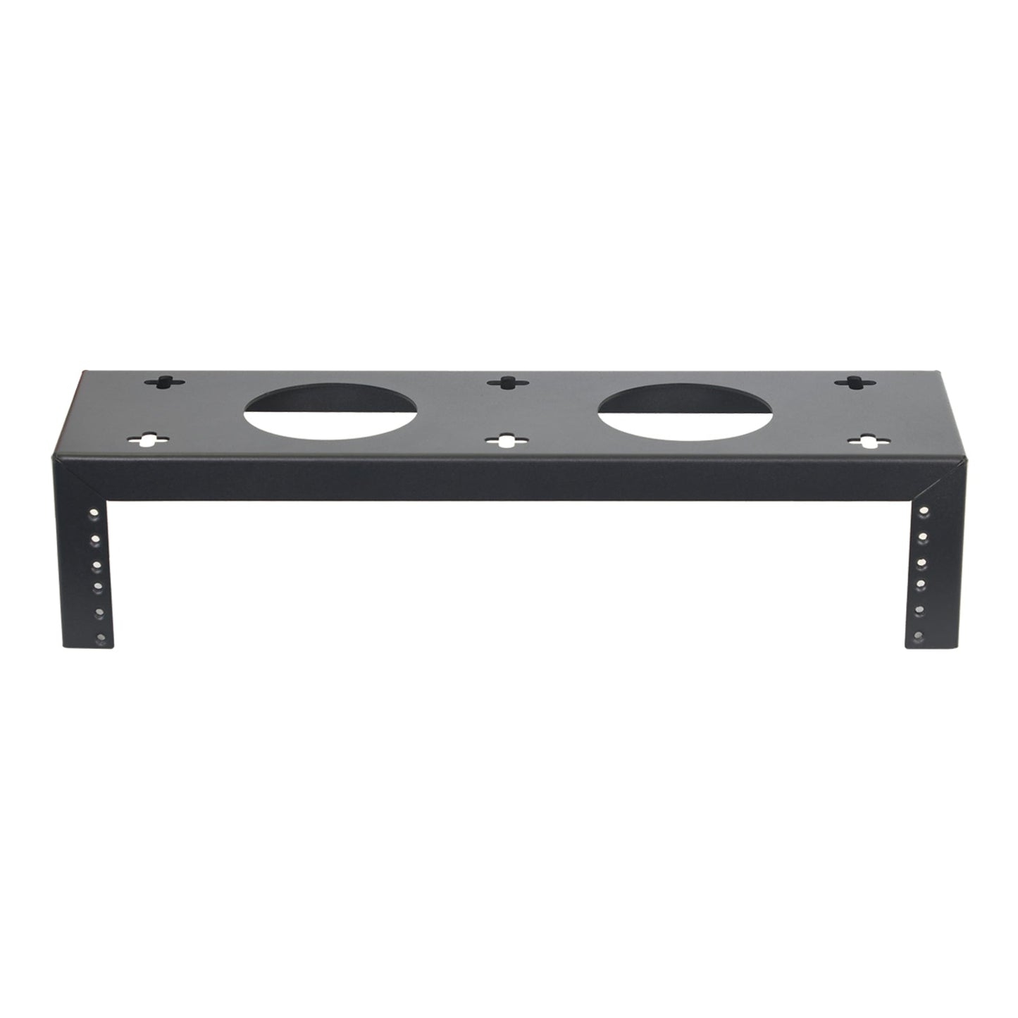 Aeons SBA Series 2U Low-Profile Vertical Wall-Mount Bracket Rack