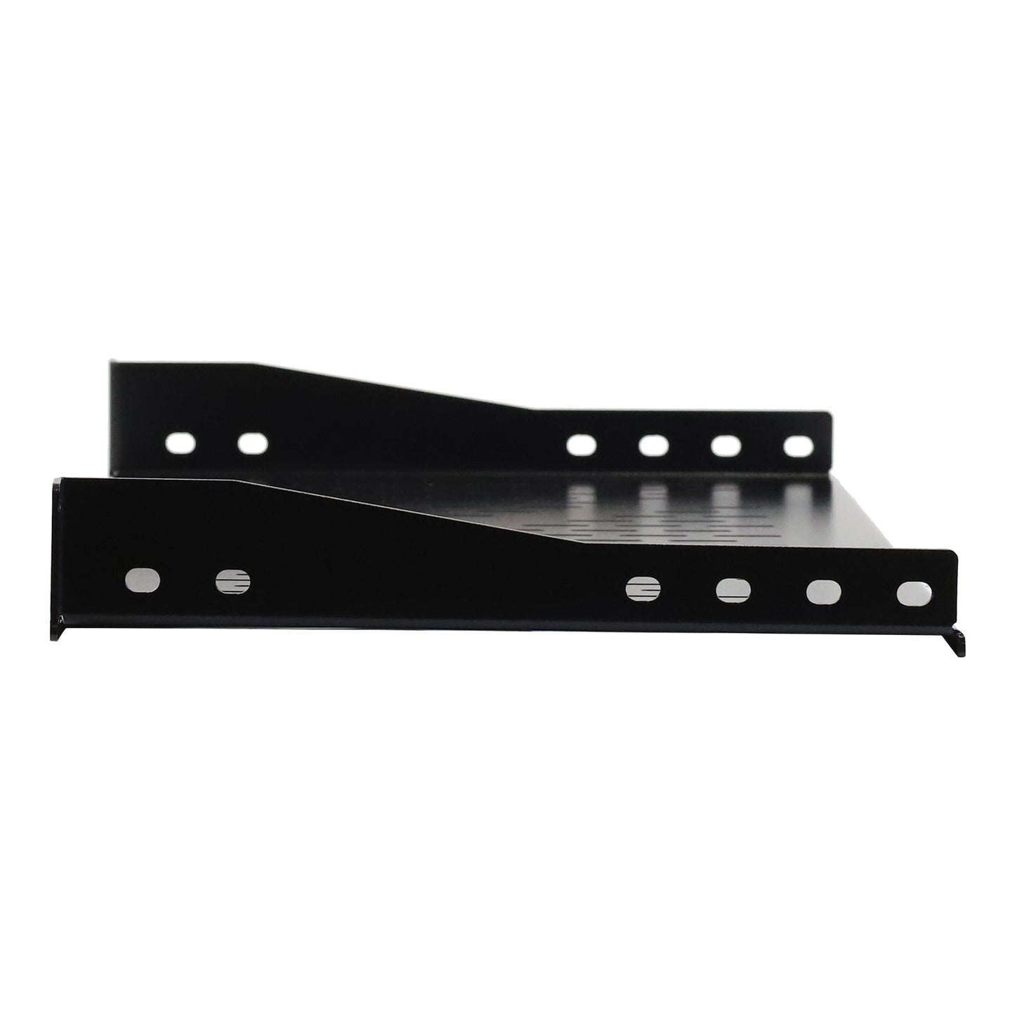 Aeons Premium 1U Server Rack Mount Vented Cantilever Shelf, 10-inch Depth, Heavy Duty, 2-Pack