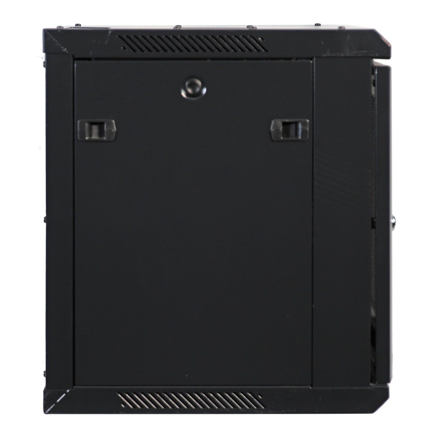Aeons Pro Series 9U Wall-Mount Rack Cabinet, Switch-Depth, Glass Door