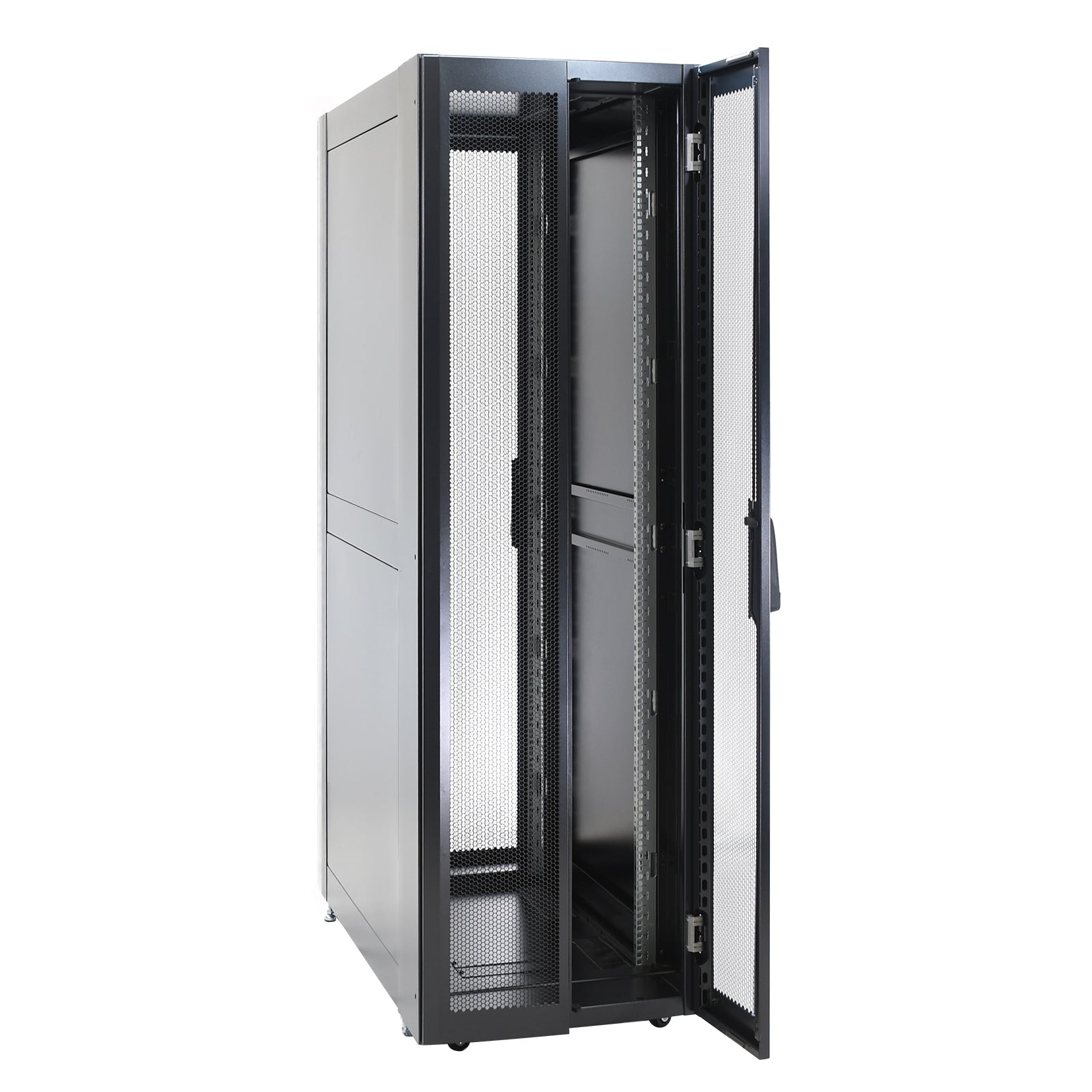Aeons PF 42U Premium Server Rack Enclosure Cabinet, Server-Depth, Secure Modular Data Center