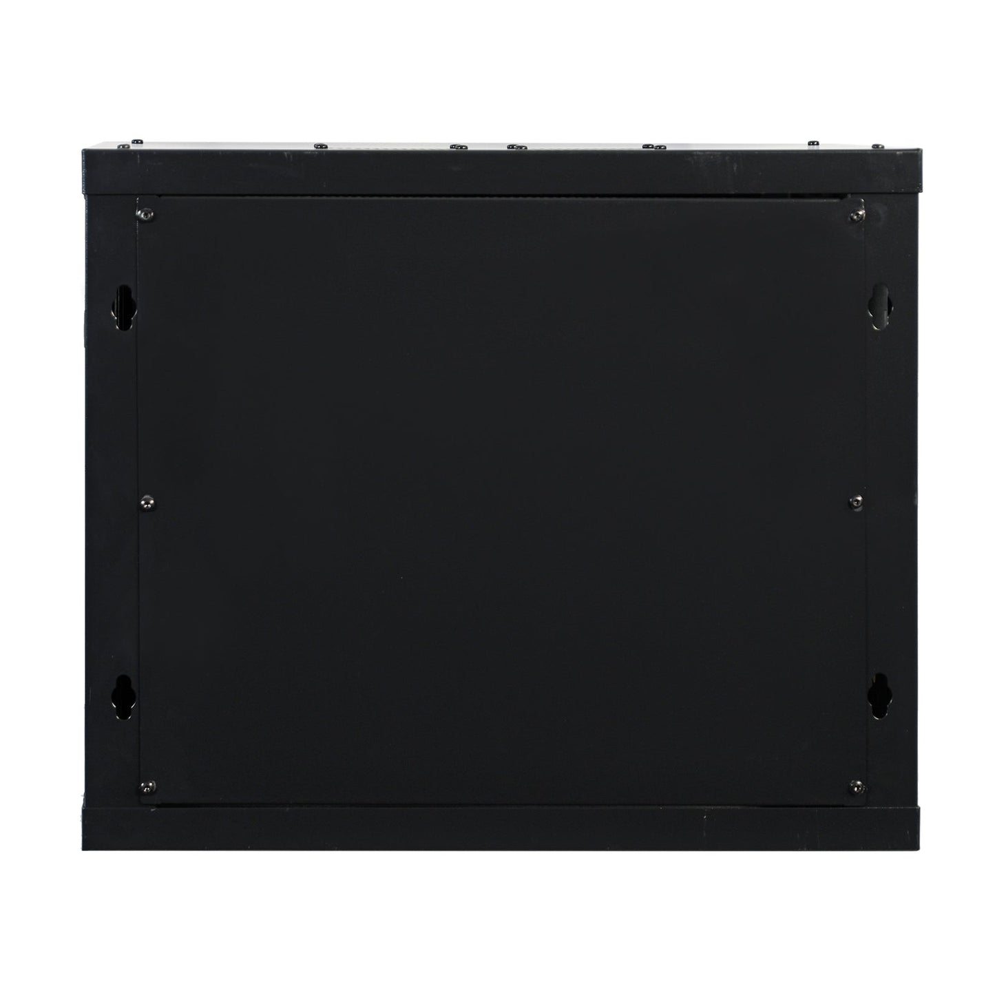 Aeons Pro Series 9U Wall-Mount Rack Cabinet, Switch-Depth, Glass Door
