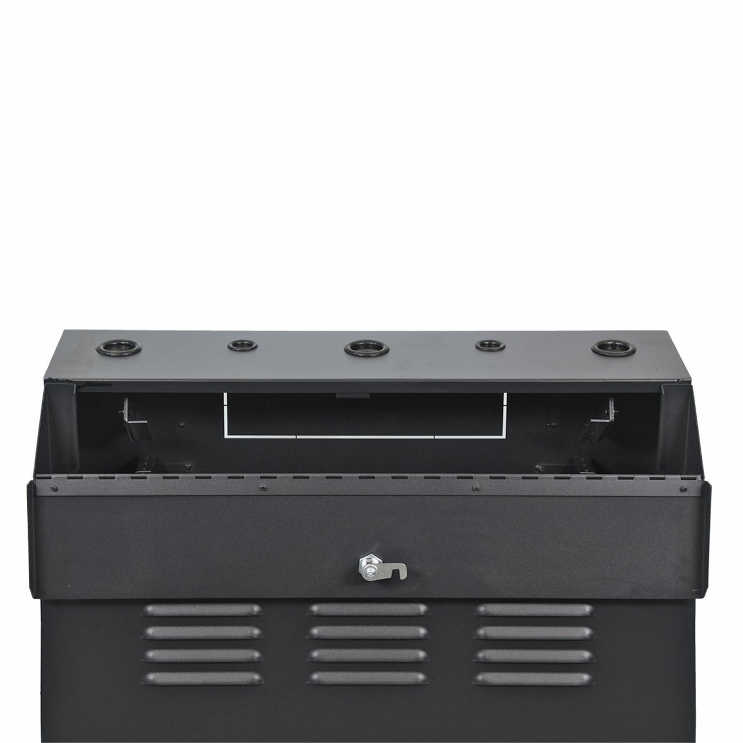 Aeons SWF Series 5U Wall-Mount Rack Cabinet, Extra-Depth, Vertical Mount, Assembled