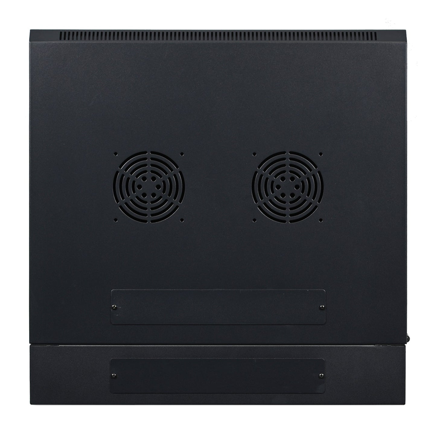 Aeons SB Series 9U Wall-Mount Network Cabinet, Hinged Swing-Out, Mid-Depth, Glass Door