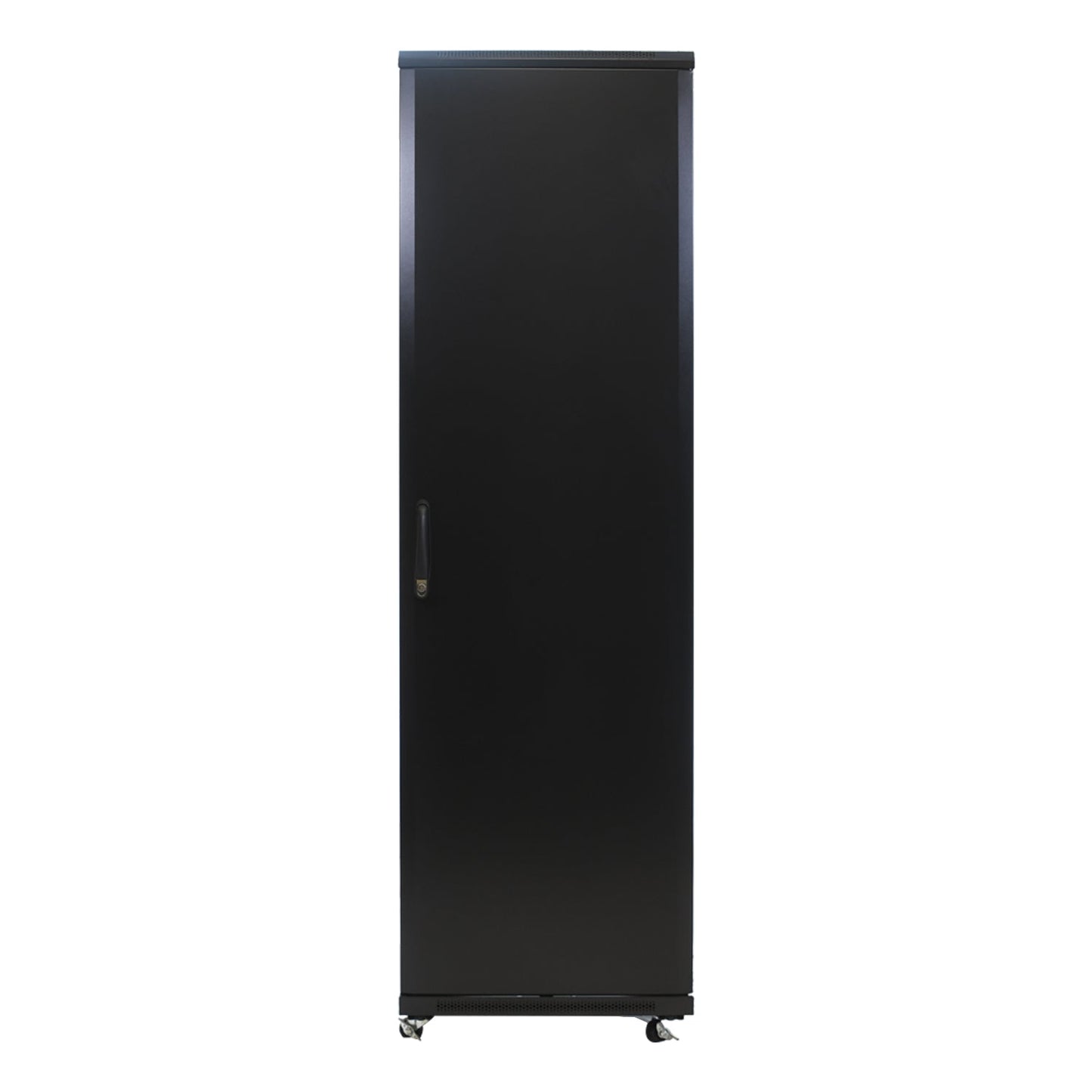 Aeons G-Series 42U Professional Server Rack Enclosure Cabinet Kit, Mid-Depth, Secure Glass Door, Cable Management