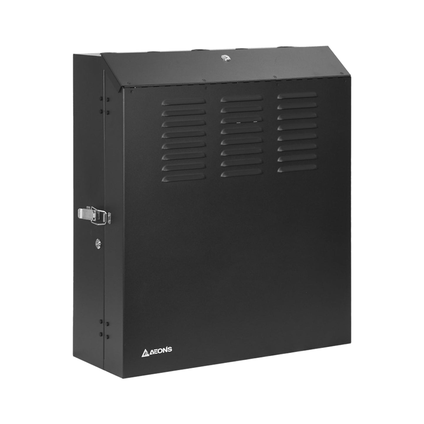 Aeons SWF Series 5U Wall-Mount Rack Cabinet, Mid-Depth, Vertical Mount, Assembled