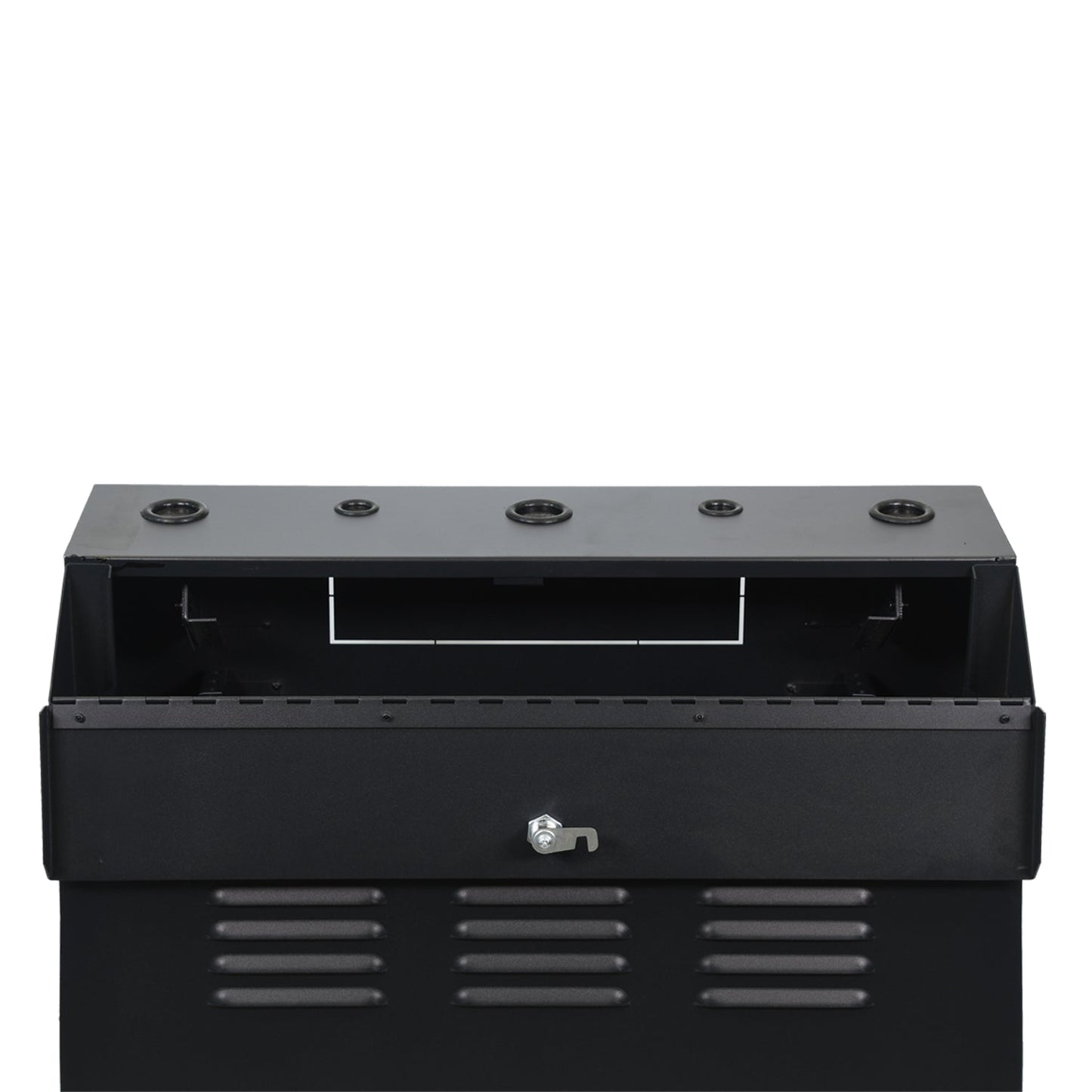 Aeons SWF Series 5U Wall-Mount Rack Cabinet, Mid-Depth, Vertical Mount, Assembled