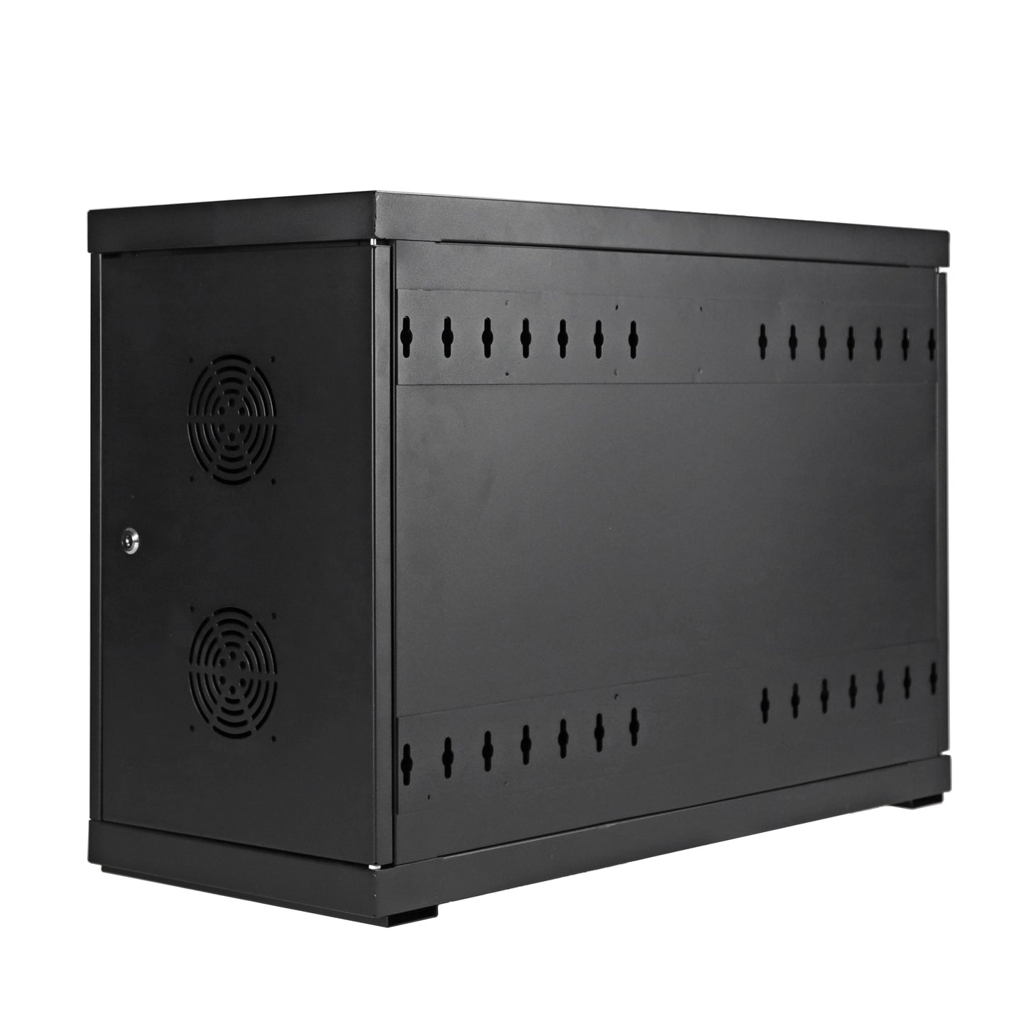 Aeons SWS Series 6U Wall-Mount Rack Cabinet, Server-Depth, Vertical/Side Mount, Assembled