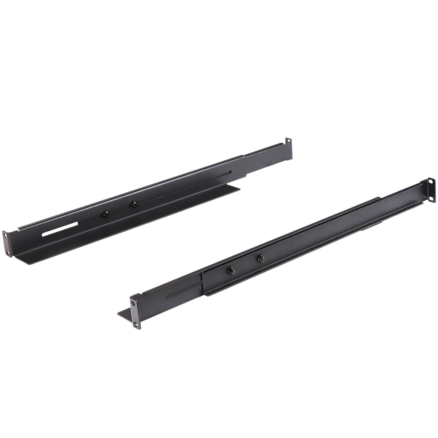 Aeons Universal 1U Adjustable Rack Mount Server Shelf Rails, up to 33.5-inch Depth