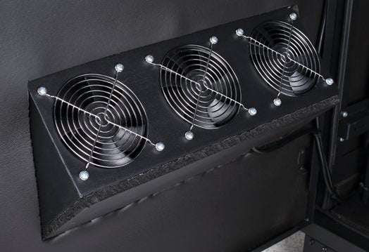 Aeons SSP Series 18U Soundproofed Server Rack Enclosure, Mid-Depth, Quiet Acoustic