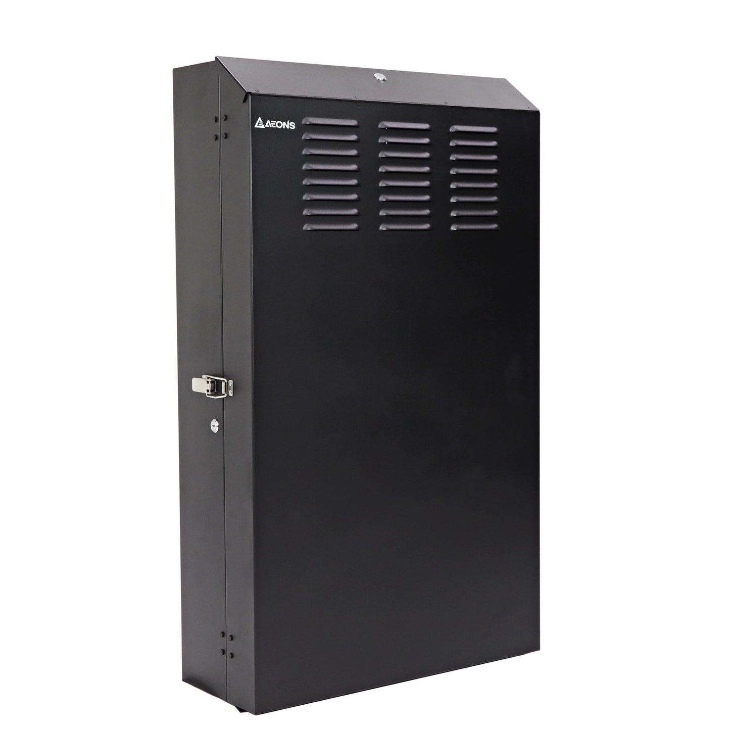 Aeons SWF Series 5U Wall-Mount Rack Cabinet, Extra-Depth, Vertical Mount, Assembled