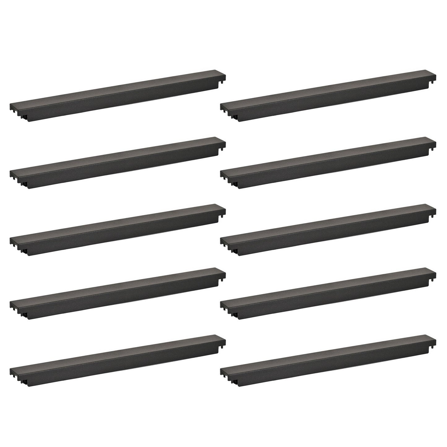 Aeons 1U Rack Mount Blank Panel Spacer, Plastic Tool-less Design, 10 Pack