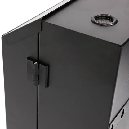Aeons SWF Series 5U Wall-Mount Rack Cabinet, Extra-Depth, Vertical Mount, Assembled