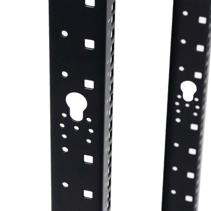 Aeons SR Series 15U 4-Post Open Frame Rack, Adjustable Depth