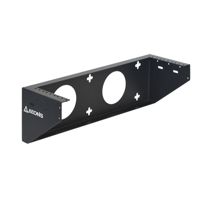 Aeons SBA Series 3U Low-Profile Vertical Wall-Mount Bracket Rack