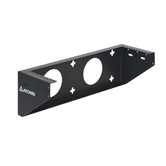 Aeons SBA Series 3U Low-Profile Vertical Wall-Mount Bracket Rack