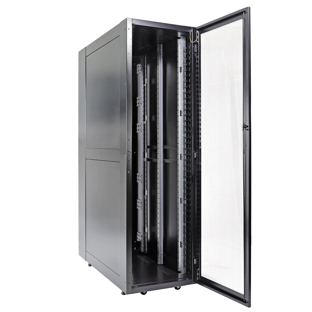 Aeons PF 42U Premium Server Rack Enclosure Cabinet, Extra-Depth, Secur