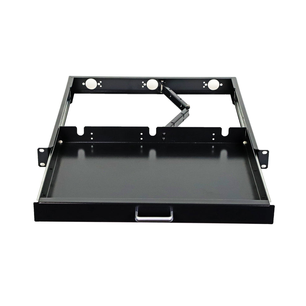 Aeons Premium 1U Rack Mount Sliding Drawer, Server Storage Cabinet Cas ...