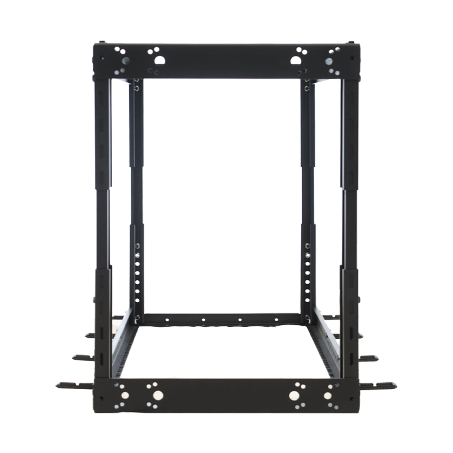 Aeons SR Series 22U 4-Post Open Frame Rack, Adjustable Depth
