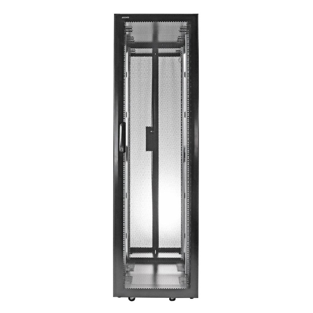 Premium Server Rack Aeons PF 42U Premium Server Rack Enclosure Cabinet, Extra-Depth, Secur