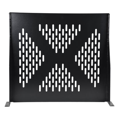 Aeons Premium 2U Server Rack Mount Vented Cantilever Shelf, 16-inch Depth, Heavy Duty
