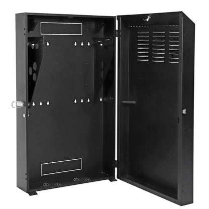 Aeons SWF Series 5U Wall-Mount Rack Cabinet, Extra-Depth, Vertical Mount, Assembled
