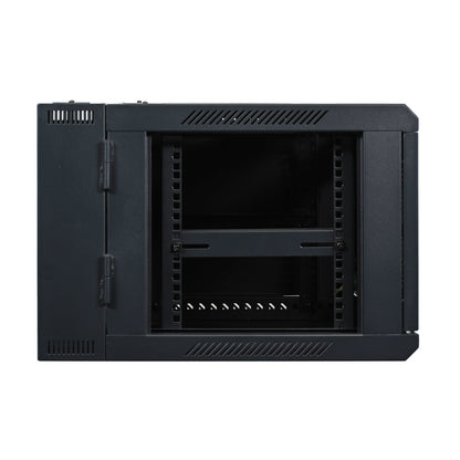 Aeons SB Series 6U Wall-Mount Network Cabinet, Hinged Swing-Out, Switch-Depth, Vented Door