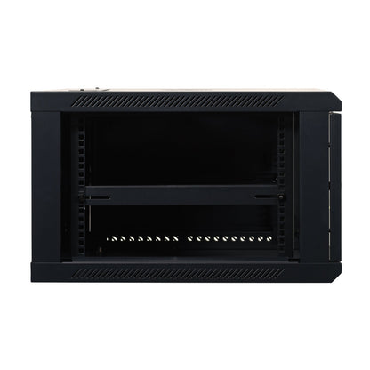 Aeons SC Series 6U Wall-Mount Rack Cabinet, Mid-Depth, Vented Door, Assembled
