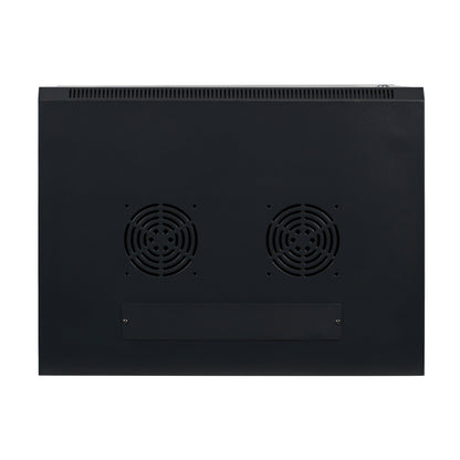 Aeons SC Series 9U Wall-Mount Rack Cabinet, Switch-Depth, Vented Door, Assembled