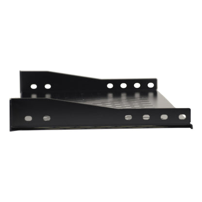 Aeons Premium 1U Server Rack Mount Vented Cantilever Shelf, 10-inch Depth, Heavy Duty, 2-Pack
