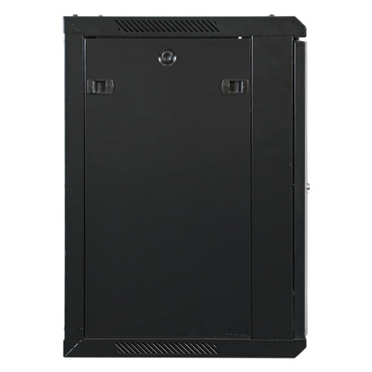 Aeons Pro Series 12U Wall-Mount Rack Cabinet, Switch-Depth, Vented Door