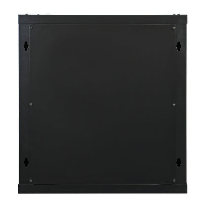 Aeons Pro Series 12U Wall-Mount Rack Cabinet, Switch-Depth, Glass Door