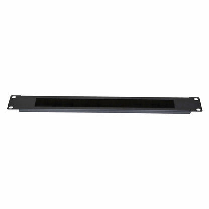 Aeons 1U Rack Mount Brush Type Cable Management Panel 6 Pack