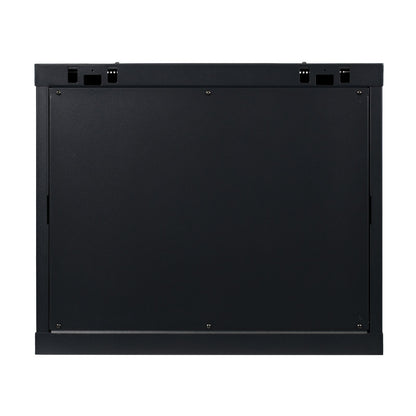 Aeons SC Series 9U Wall-Mount Rack Cabinet, Switch-Depth, Vented Door, Assembled