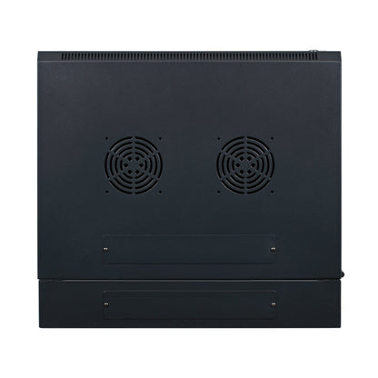 Aeons SB Series 6U Wall-Mount Network Cabinet, Hinged Swing-Out, Switch-Depth, Vented Door