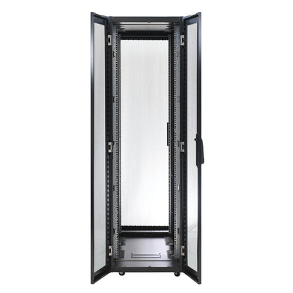 Aeons PF 42U Premium Server Rack Enclosure Cabinet, Server-Depth, Secure Modular Data Center
