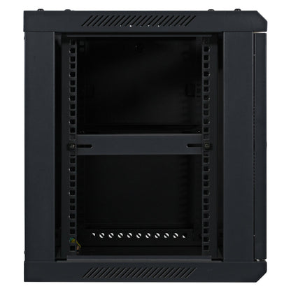 Aeons SP Series 9U Wall-Mount Rack Cabinet, Switch-Depth, Vented Door