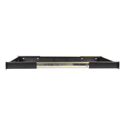 Aeons Premium 1U Rack Mount Vented 4-Post Sliding Shelf, 26-inch Depth