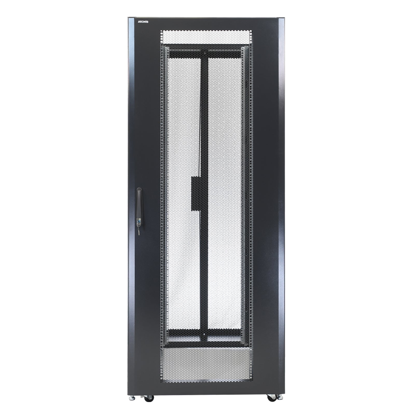 Premium Server Rack Aeons PF 42U Premium Server Rack Enclosure Cabinet, Extra-Depth Extra ...