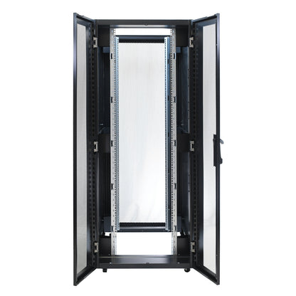 Aeons PF 42U Premium Server Rack Enclosure Cabinet, Extra-Depth Extra-Wide, Secure Modular Data Center