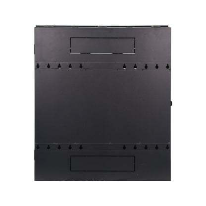 Aeons SWF Series 5U Wall-Mount Rack Cabinet, Mid-Depth, Vertical Mount, Assembled
