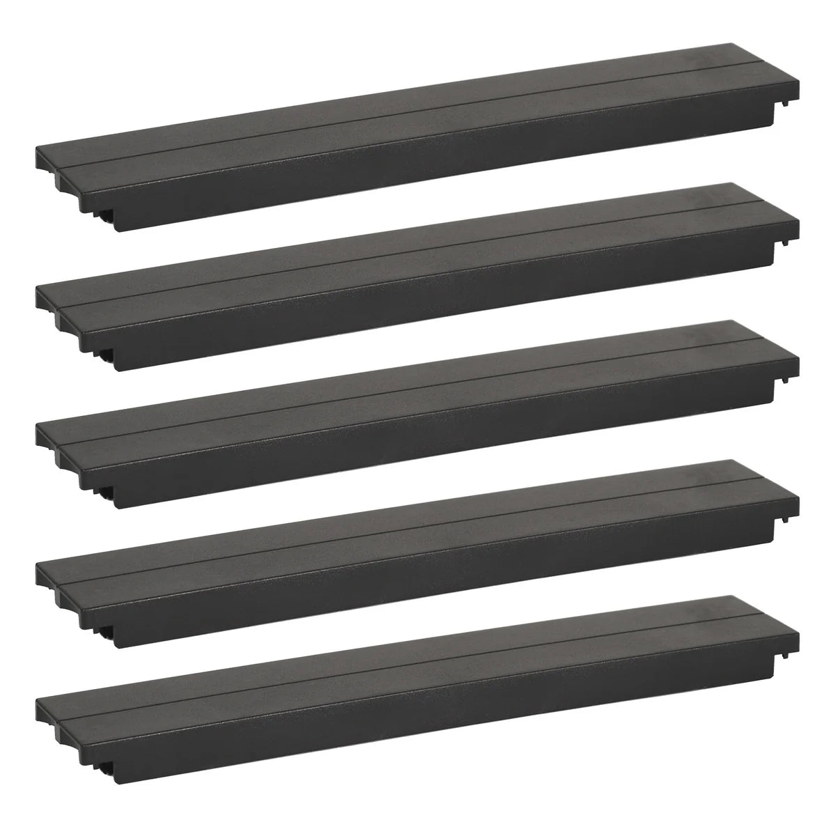 Aeons 2U Rack Mount Blank Panel Spacer, Plastic Tool-less Design, 5 Pack