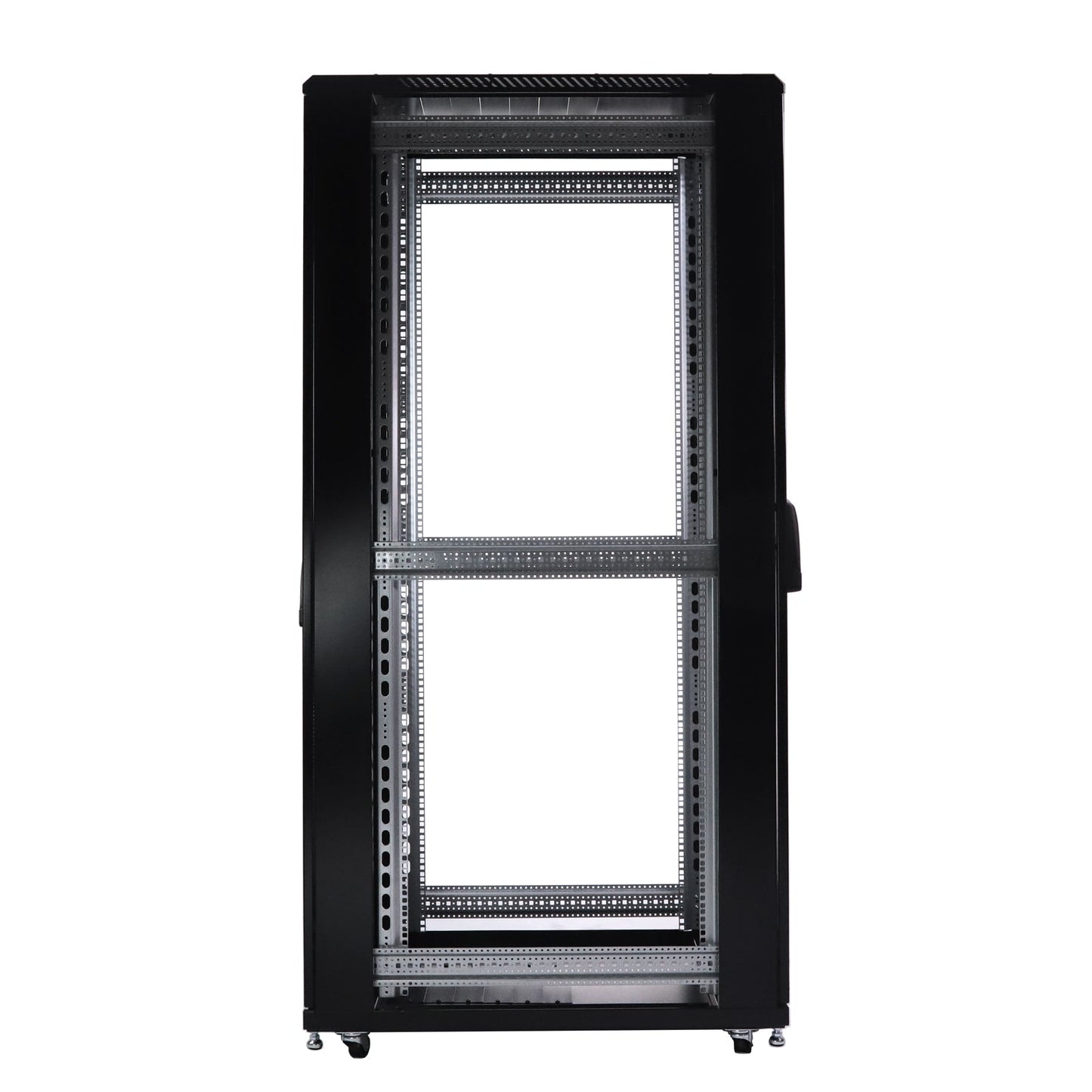 Aeons G-Series 42U Professional Server Rack Enclosure Cabinet Kit, Server-Depth, Secure Perforated Door, Cable Management