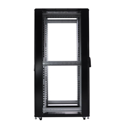 Aeons G-Series 42U Professional Server Rack Enclosure Cabinet Kit, Server-Depth, Secure Perforated Door, Cable Management