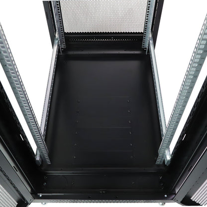 Aeons G-Series 42U Professional Server Rack Enclosure Cabinet Kit, Mid-Depth, Secure Perforated Door, Cable Management