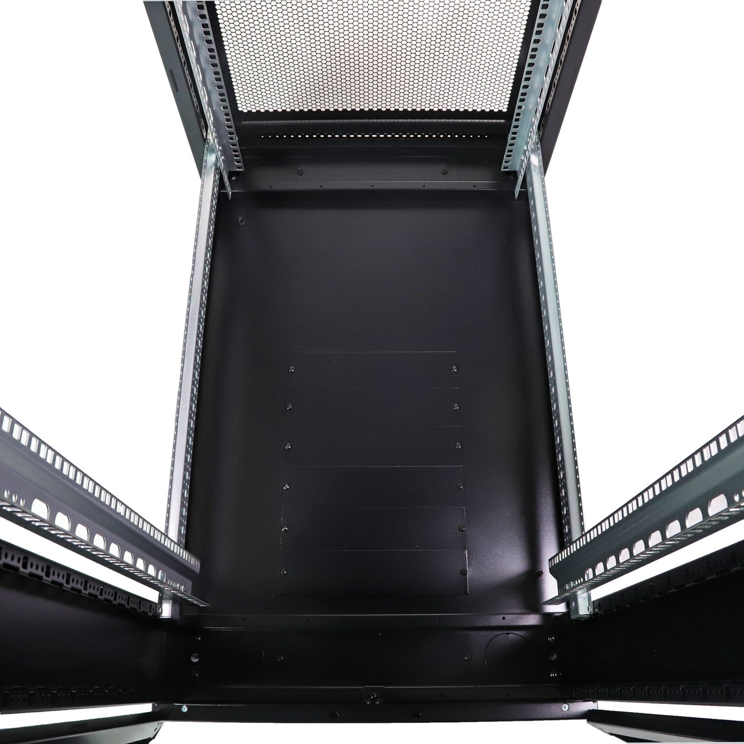 Aeons G-Series 42U Professional Server Rack Enclosure Cabinet Kit, Server-Depth, Secure Perforated Door, Cable Management
